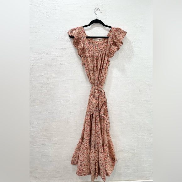 Doen Sonnet Dress Pink Valley Floral Women - Picture 2 of 6